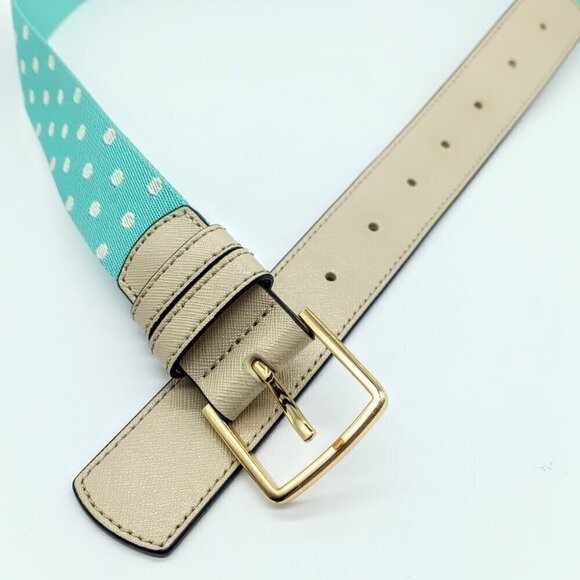 Marc Jacobs Polka Dot Canvas Belt - Picture 3 of 9